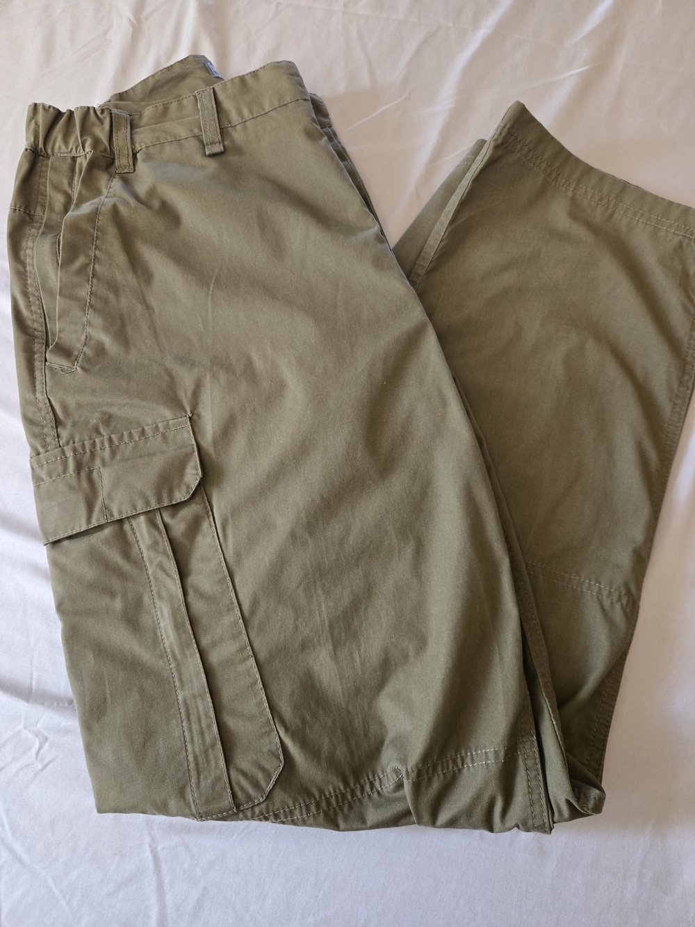 Craghoppers Pants Men Green Kiwi Cargo Camping Outdoors Hiking 32"